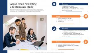 Argos Email Marketing Adoption Case Study Marketing Strategy To Increase Customer Retention