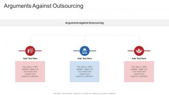 Arguments Against Outsourcing In Powerpoint And Google Slides Cpb