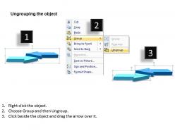 Arguments comparison of views 3d arrows pointing towards each other powerpoint templates 0712
