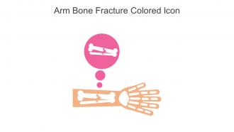 Arm Bone Fracture Colored Icon In Powerpoint Pptx Png And Editable Eps Format