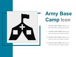 Army Base Camp Icon