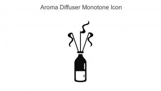 Aroma Diffuser Monotone Icon In Powerpoint Pptx Png And Editable Eps Format