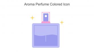 Aroma Perfume Colored Icon In Powerpoint Pptx Png And Editable Eps Format