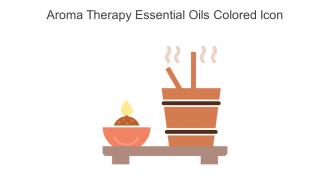 Aroma Therapy Essential Oils Colored Icon In Powerpoint Pptx Png And Editable Eps Format