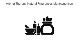 Aroma Therapy Natural Fragrances Monotone Icon In Powerpoint Pptx Png And Editable Eps Format