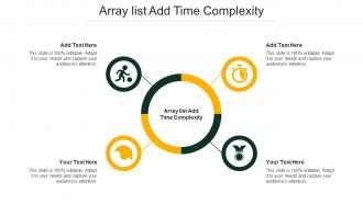 Array List Add Time Complexity Ppt Powerpoint Presentation Styles Infographics Cpb