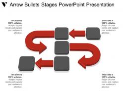 Arrow Bullets Stages Powerpoint Presentation