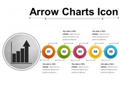 Arrow charts icon 5