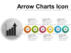 Arrow charts icon 6