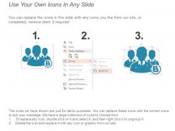 Arrow designs for five step of business workflow