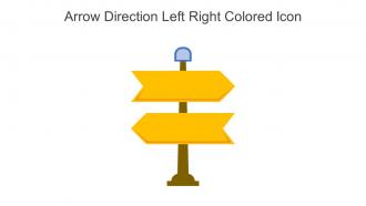 Arrow Direction Left Right Colored Icon In Powerpoint Pptx Png And Editable Eps Format