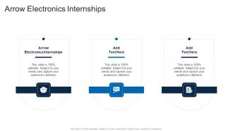 Arrow Electronics Internships In Powerpoint And Google Slides Cpb