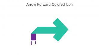 Arrow Forward Colored Icon In Powerpoint Pptx Png And Editable Eps Format