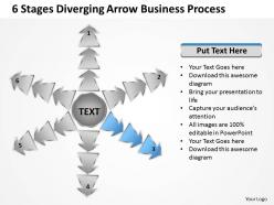 Arrow free business powerpoint templates process arrows software