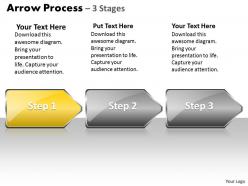 Arrow process 3 stages style 1
