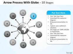 Arrow process with globe 10 stages 3