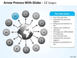 Arrow process with globe 12 stages 3