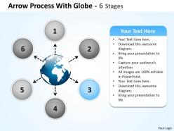 Arrow process with globe 6 stages 5