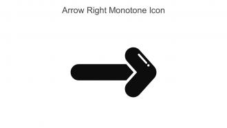 Arrow Right Monotone Icon In Powerpoint Pptx Png And Editable Eps Format