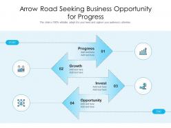 Arrow road seeking business opportunity for progress