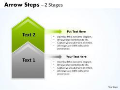 Arrow steps 2 stages 5
