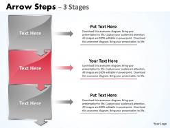 Arrow steps 3 stages 21