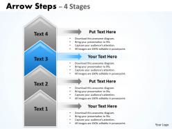 Arrow steps 4 stages 10