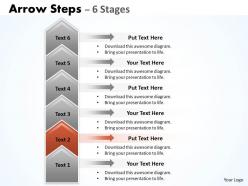 Arrow steps 6 stages colorful 18
