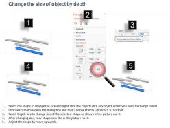 Arrows for and against the issue diagram powerpoint template slide