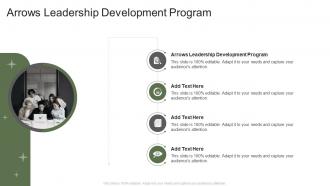 Arrows Leadership Development Program In Powerpoint And Google Slides Cpb
