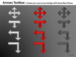 Arrows toolbox powerpoint presentation slides db