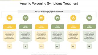 Arsenic Poisoning Symptoms Treatment In Powerpoint And Google Slides Cpb