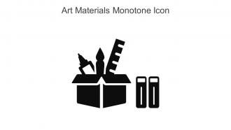 Art Materials Monotone Icon In Powerpoint Pptx Png And Editable Eps Format