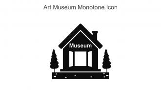 Art Museum Monotone Icon In Powerpoint Pptx Png And Editable Eps Format