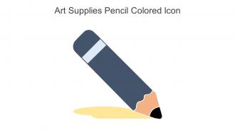 Art Supplies Pencil Colored Icon In Powerpoint Pptx Png And Editable Eps Format