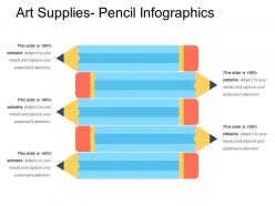 Art Supplies Pencil Infographics