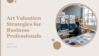 Art Valuation Strategies For Business Professionals PPT Graphics ACP