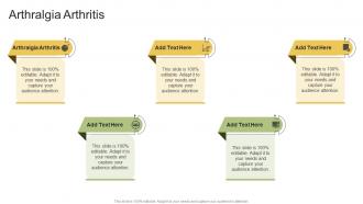 Arthralgia Arthritis In Powerpoint And Google Slides Cpb