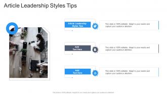 Article Leadership Styles Tips In Powerpoint And Google Slides Cpb