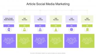 Article Social Media Marketing In Powerpoint And Google Slides Cpb