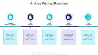Articles Pricing Strategies In Powerpoint And Google Slides Cpb