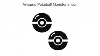 Articuno Pokeball Monotone Icon In Powerpoint Pptx Png And Editable Eps Format