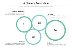 Artifactory automation ppt powerpoint presentation file background designs cpb