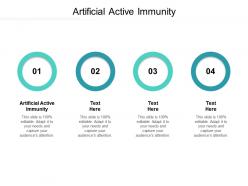 Artificial active immunity ppt powerpoint presentation ideas template cpb