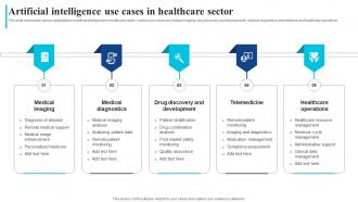 Artificial Healthcare Sector How Ai Is Transforming Healthcare Industry AI SS