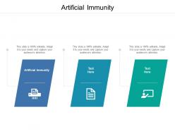 Artificial immunity ppt powerpoint presentation slides layouts cpb