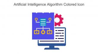 Artificial Intelligence Algorithm Colored Icon In Powerpoint Pptx Png And Editable Eps Format