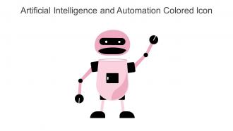 Artificial Intelligence And Automation Colored Icon In Powerpoint Pptx Png And Editable Eps Format