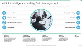 Artificial Intelligence And Big Data Management Ppt Gallery Background
