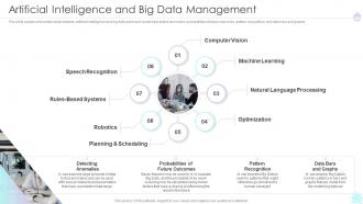 Artificial Intelligence And Big Data Management Ppt Themes